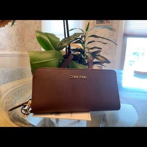 Calvin Klein wristlet/ wallet